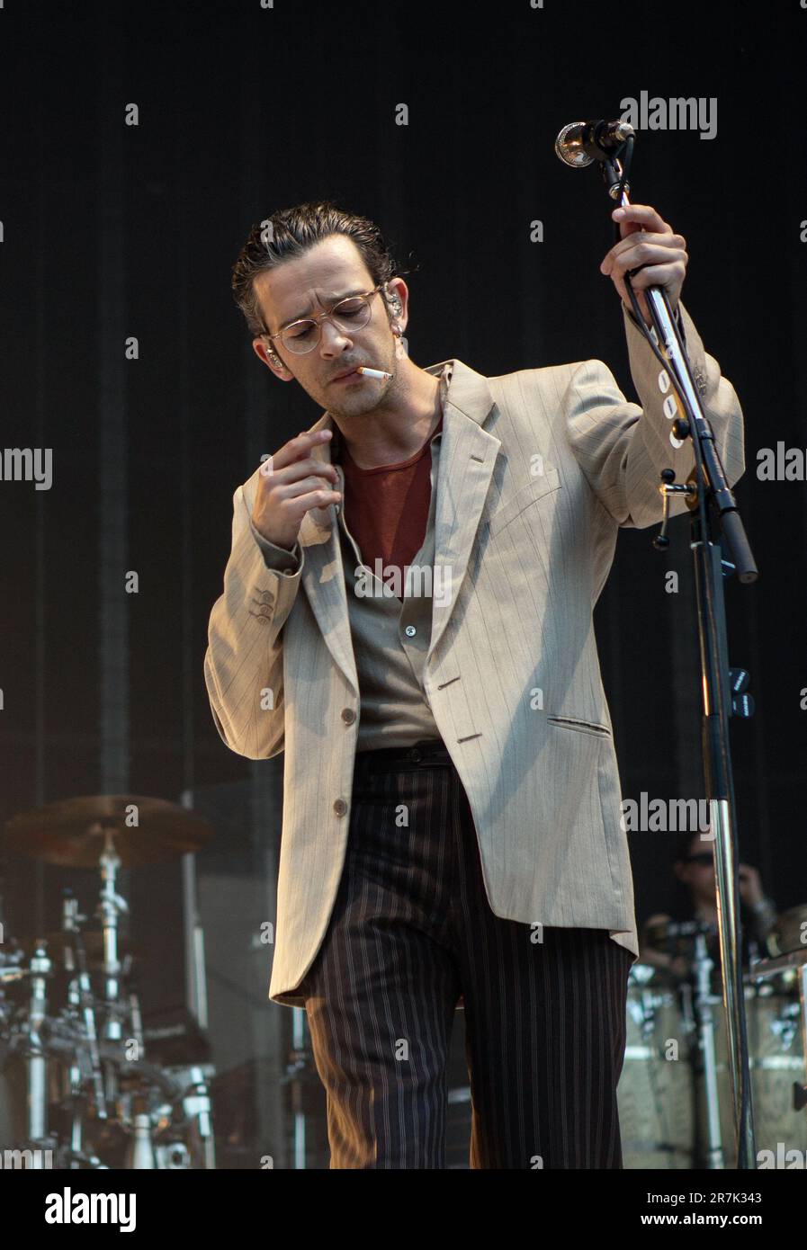 Oslo, Norway. 15th June, 2023. The English rock band The 1975 performs