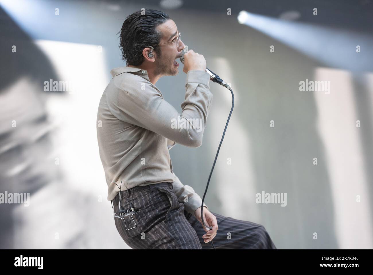 Oslo, Norway. 15th June, 2023. The English rock band The 1975 performs