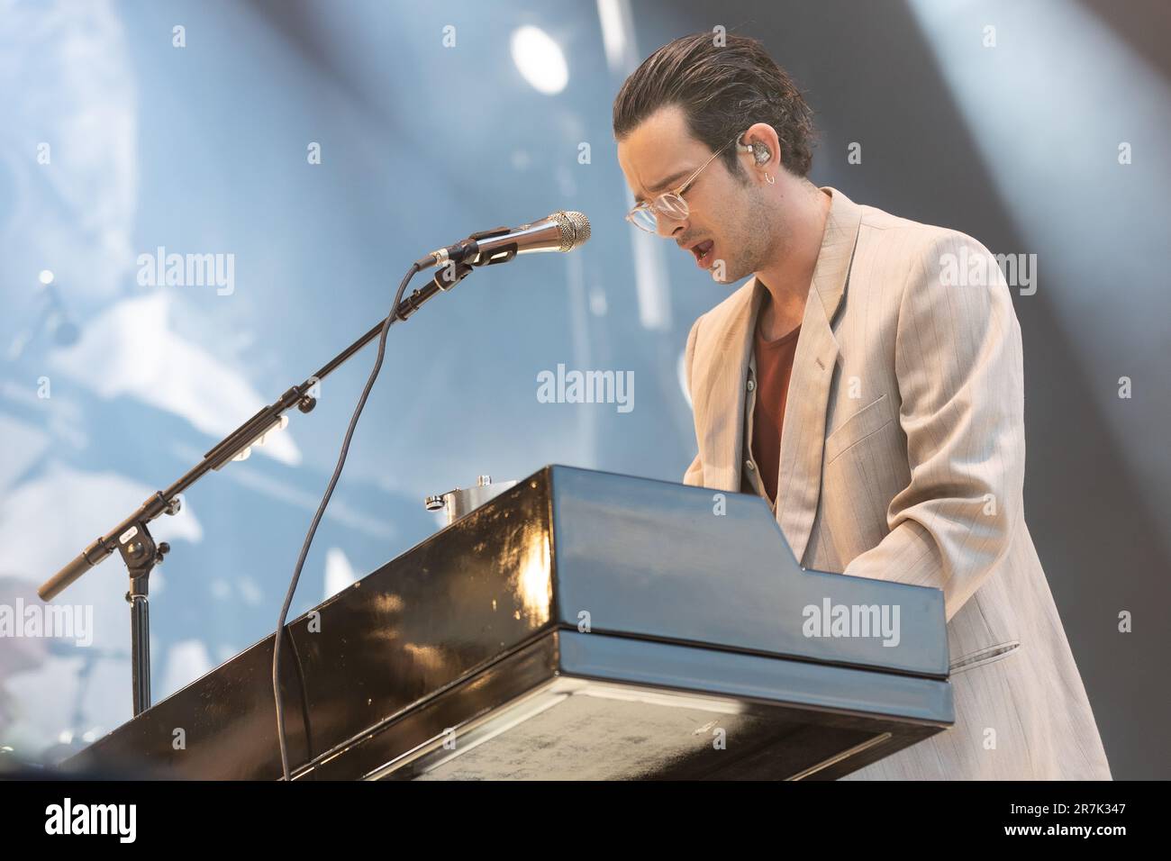 Oslo, Norway. 15th June, 2023. The English rock band The 1975 performs