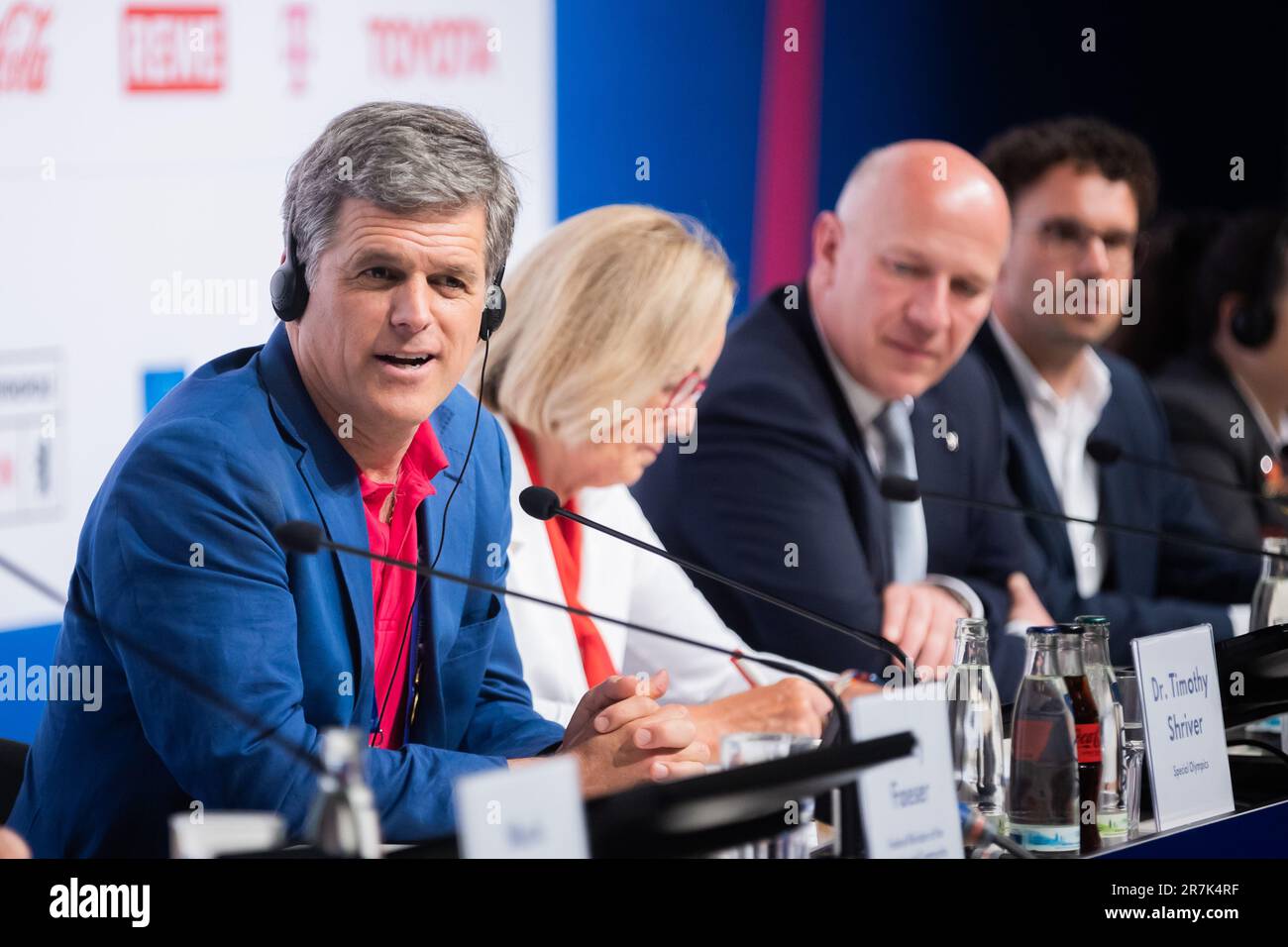 Berlin Germany 16th June 2023 Timothy Shriver l r Chairman berlin-germany-16th-june-2023-timothy-shriver-l-r-chairman
