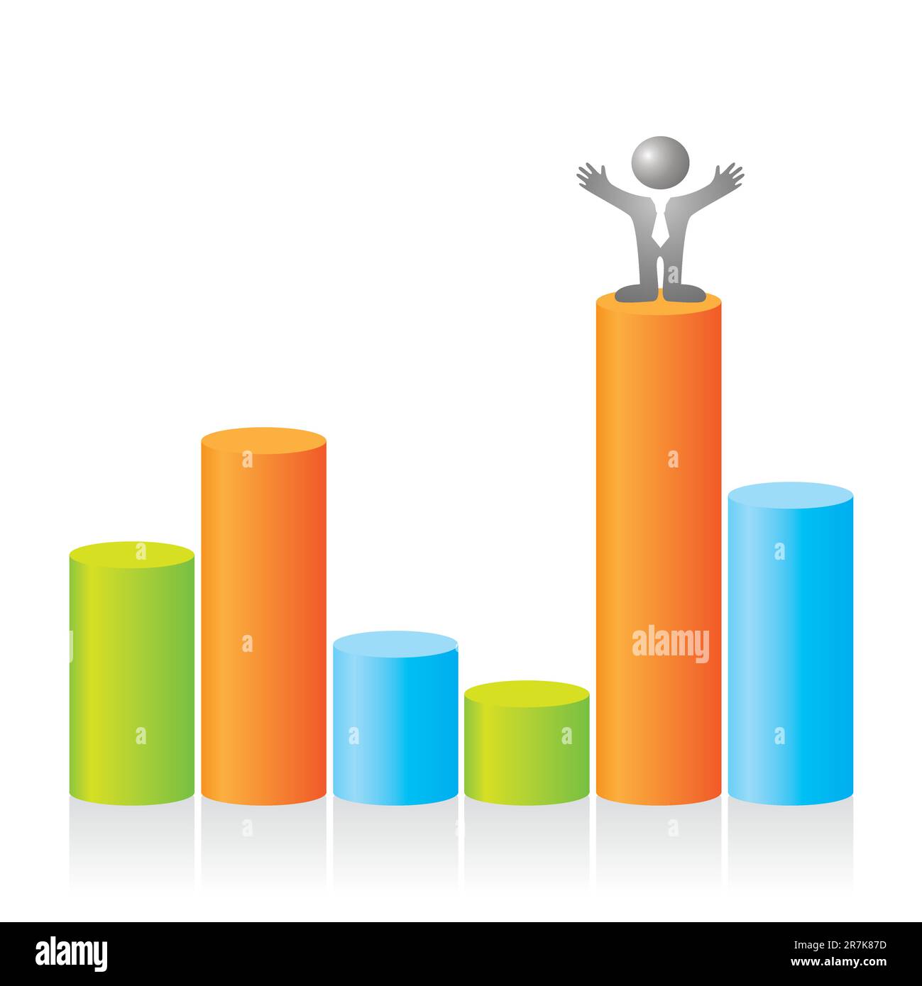 Chart - business success and growth concept Stock Vector Image & Art