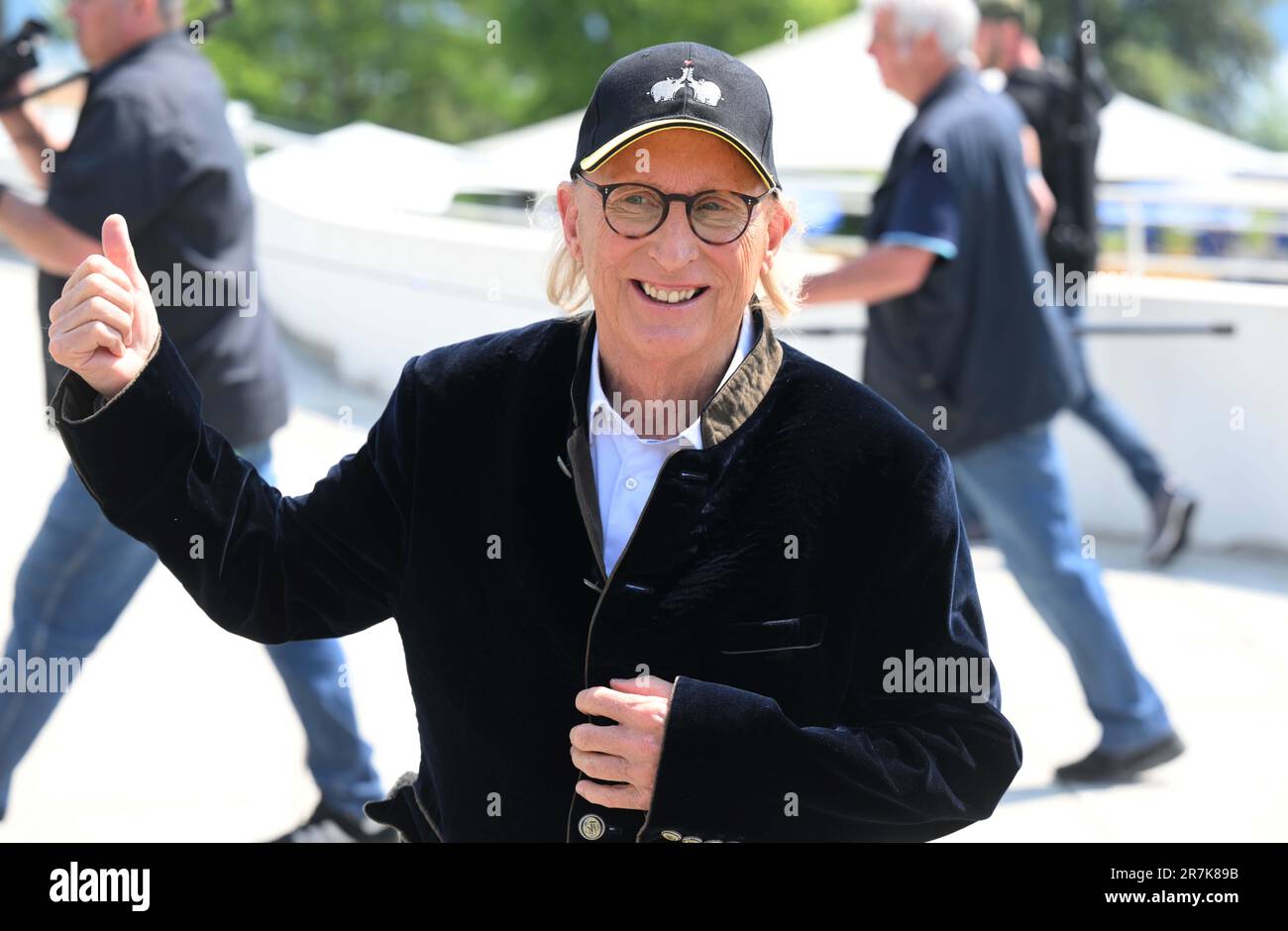 Bernried, Germany. 16th June, 2023. Comedian and artist Otto Waalkes