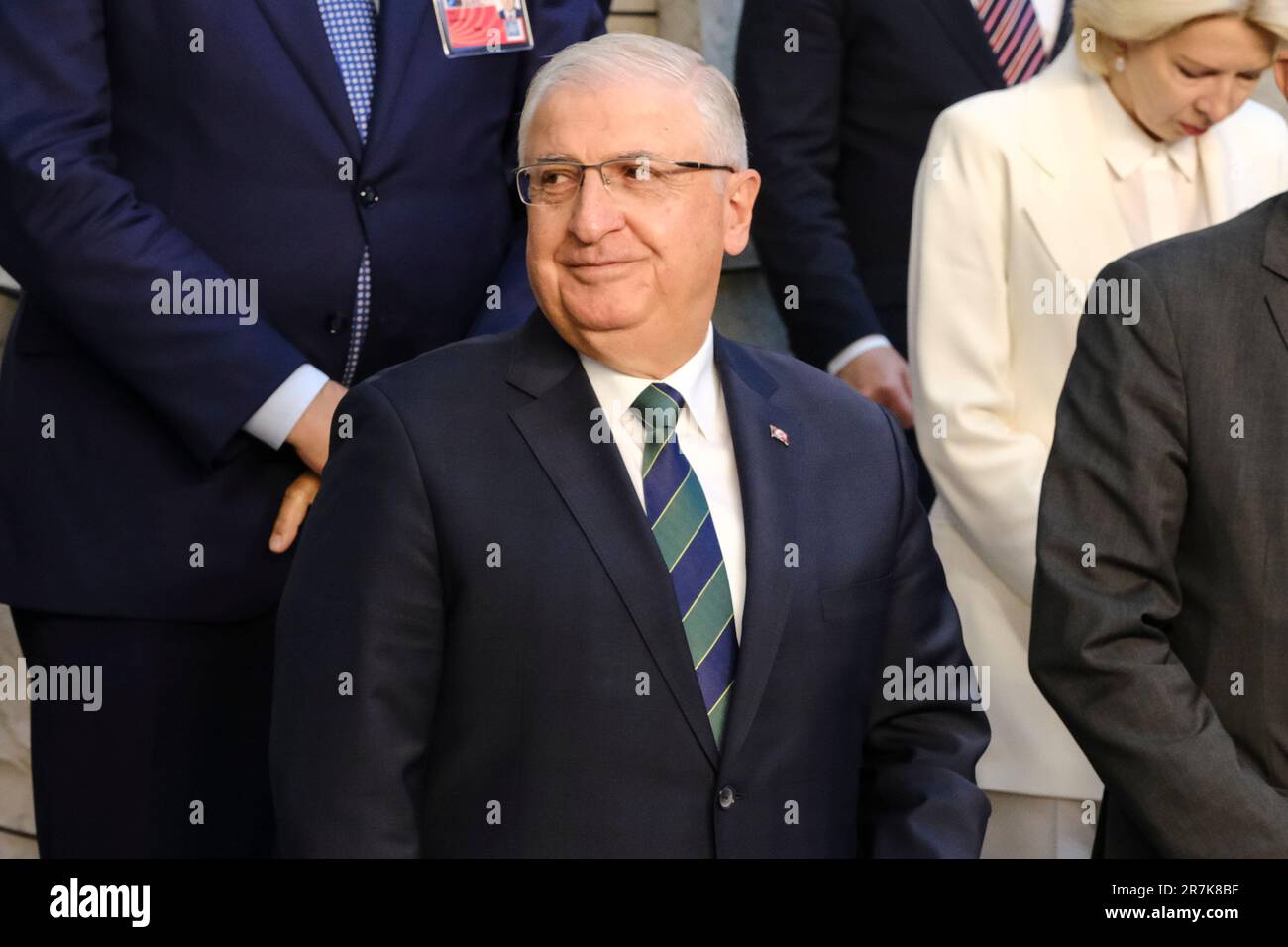 Brussels, Belgium. 16th June, 2023. Yasar GULER, Defence Minister ...