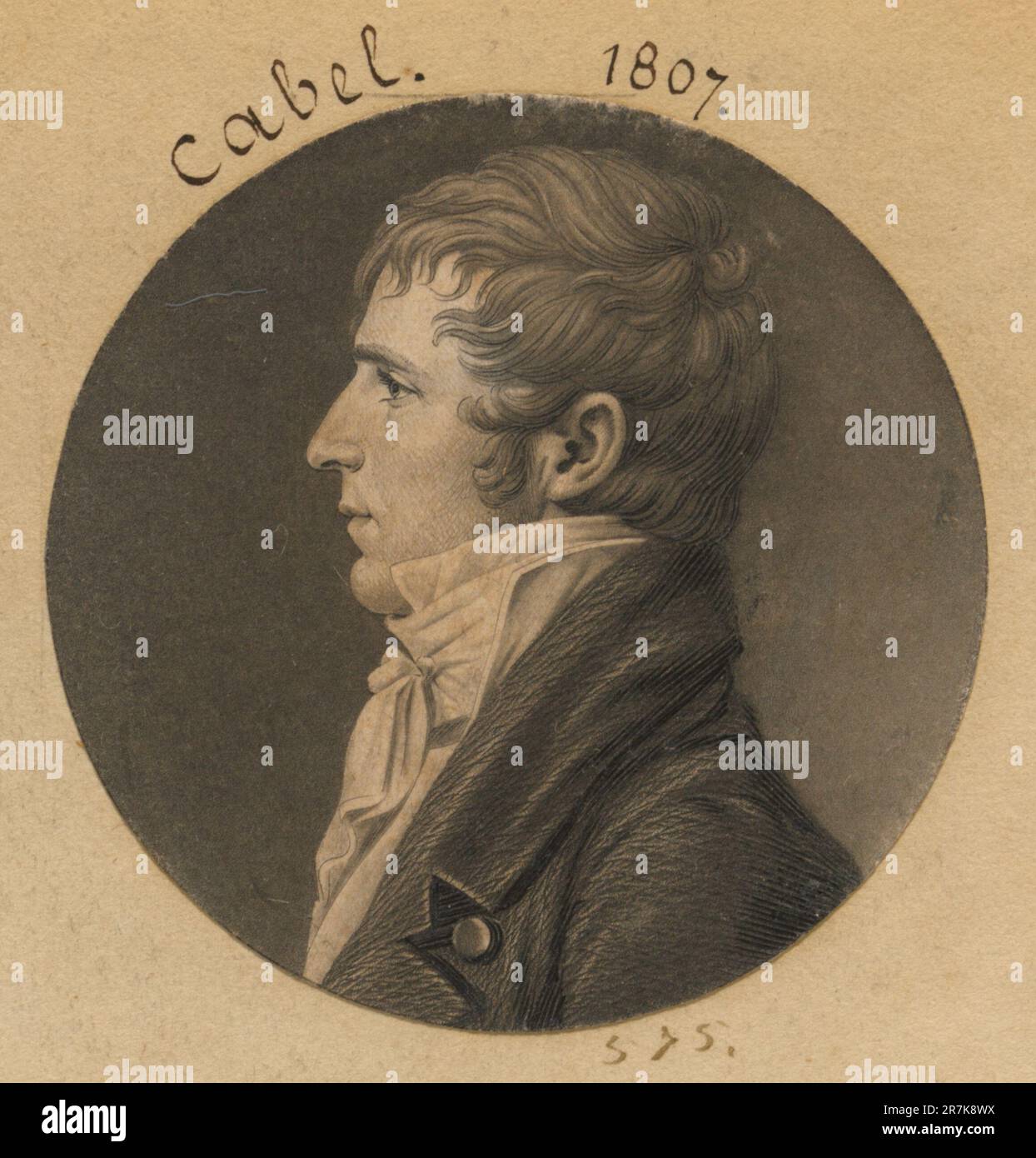 William H. Cabell 1807 Stock Photo Alamy