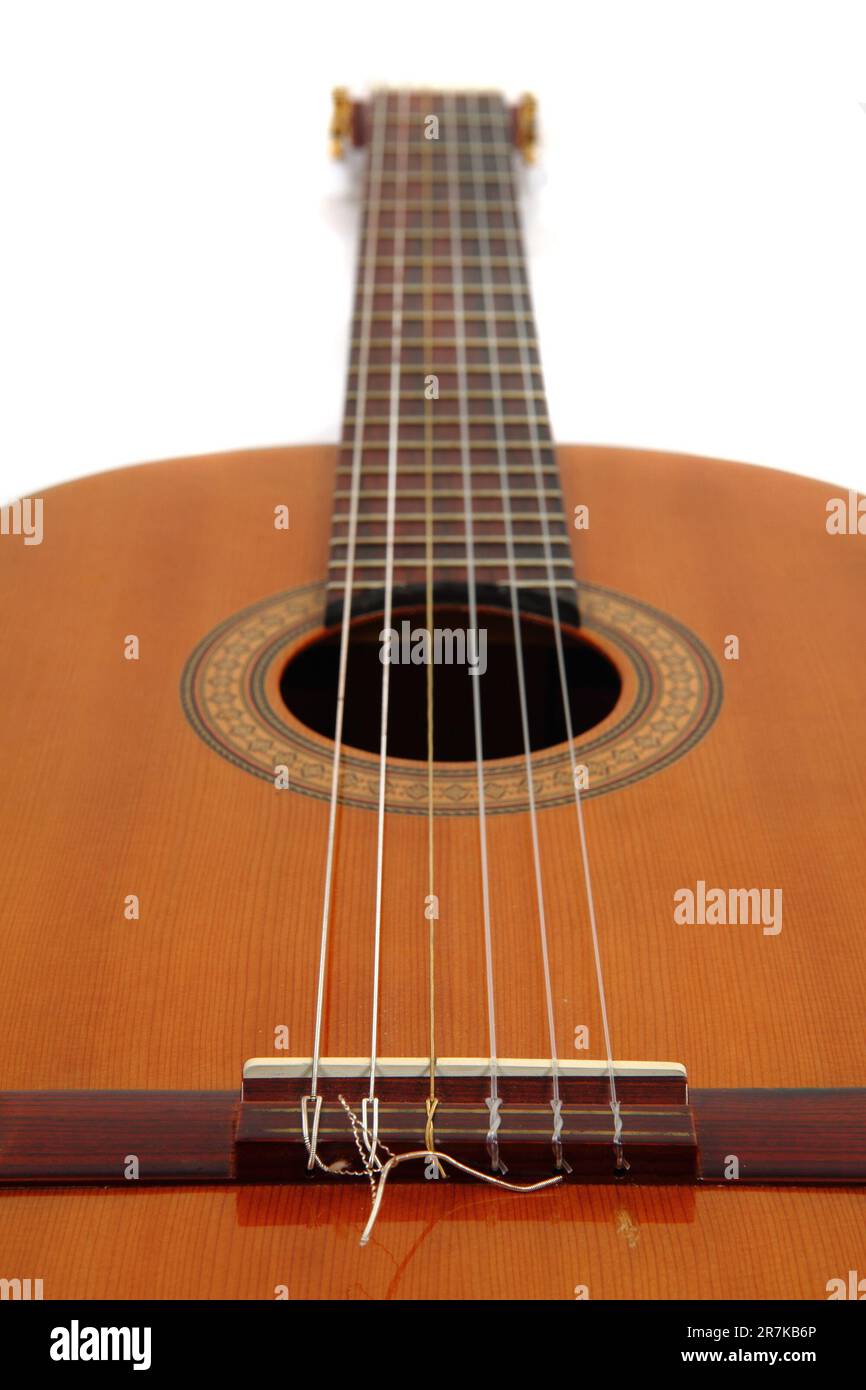 detail of guitar Stock Photo Alamy