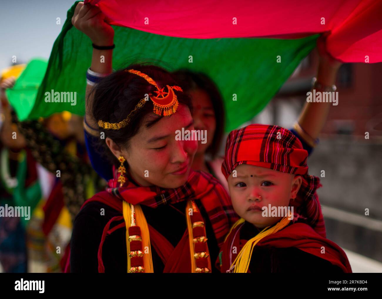 Kathmandu, Nepal. 16th June, 2023. People celebrate Bhumi Puja festival in Kathmandu, Nepal, June 16, 2023. Credit: Sulav Shrestha/Xinhua/Alamy Live News Stock Photo