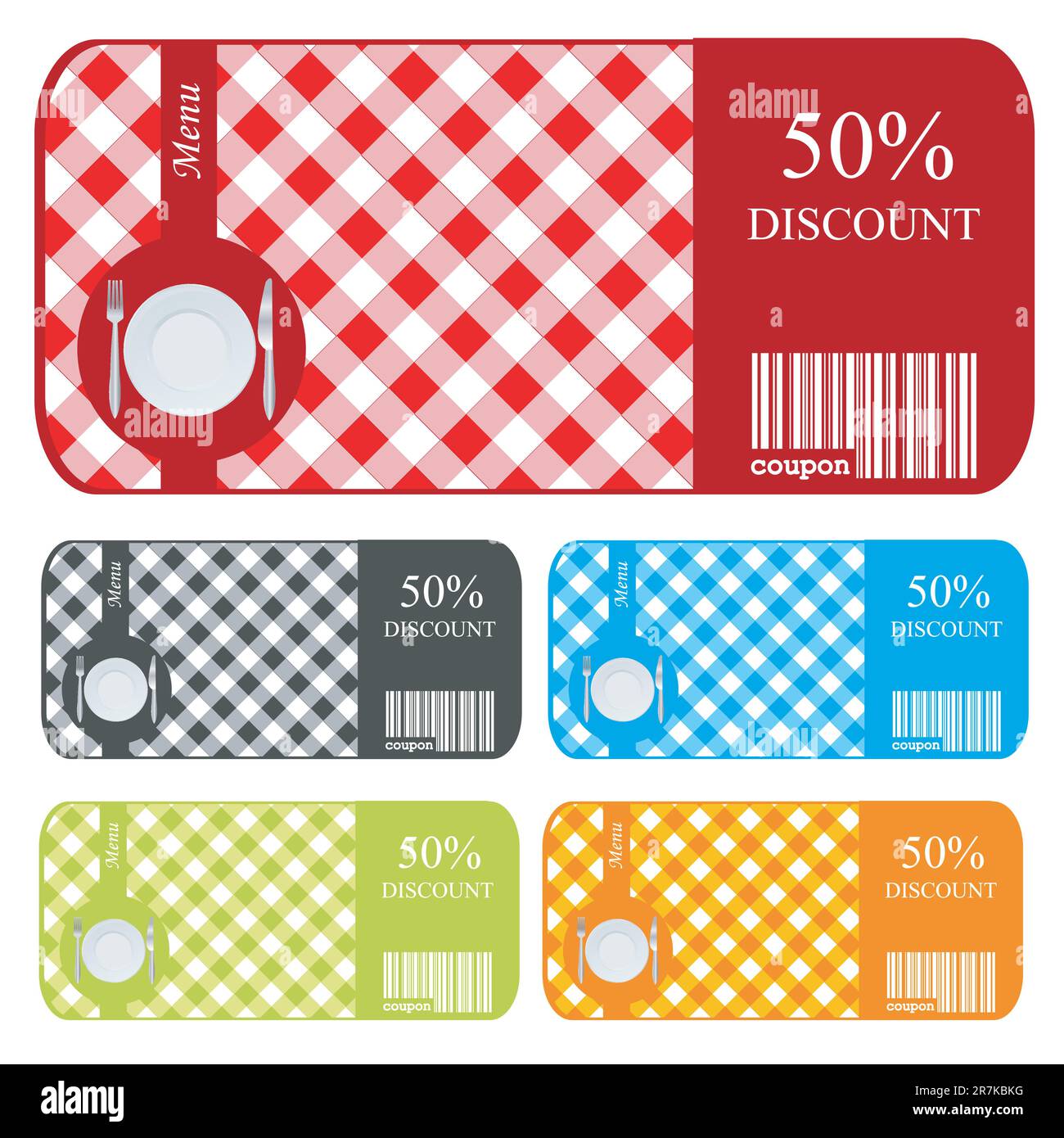 Sale vouchers for restaurants Stock Vector Image & Art Alamy