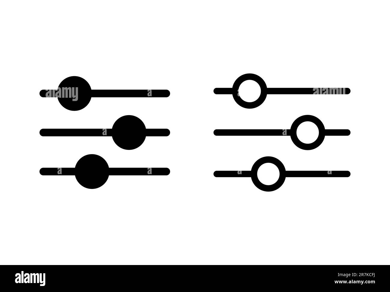 Setting Icon set. Cog Settings Icon Symbol Stock Vector Image & Art - Alamy