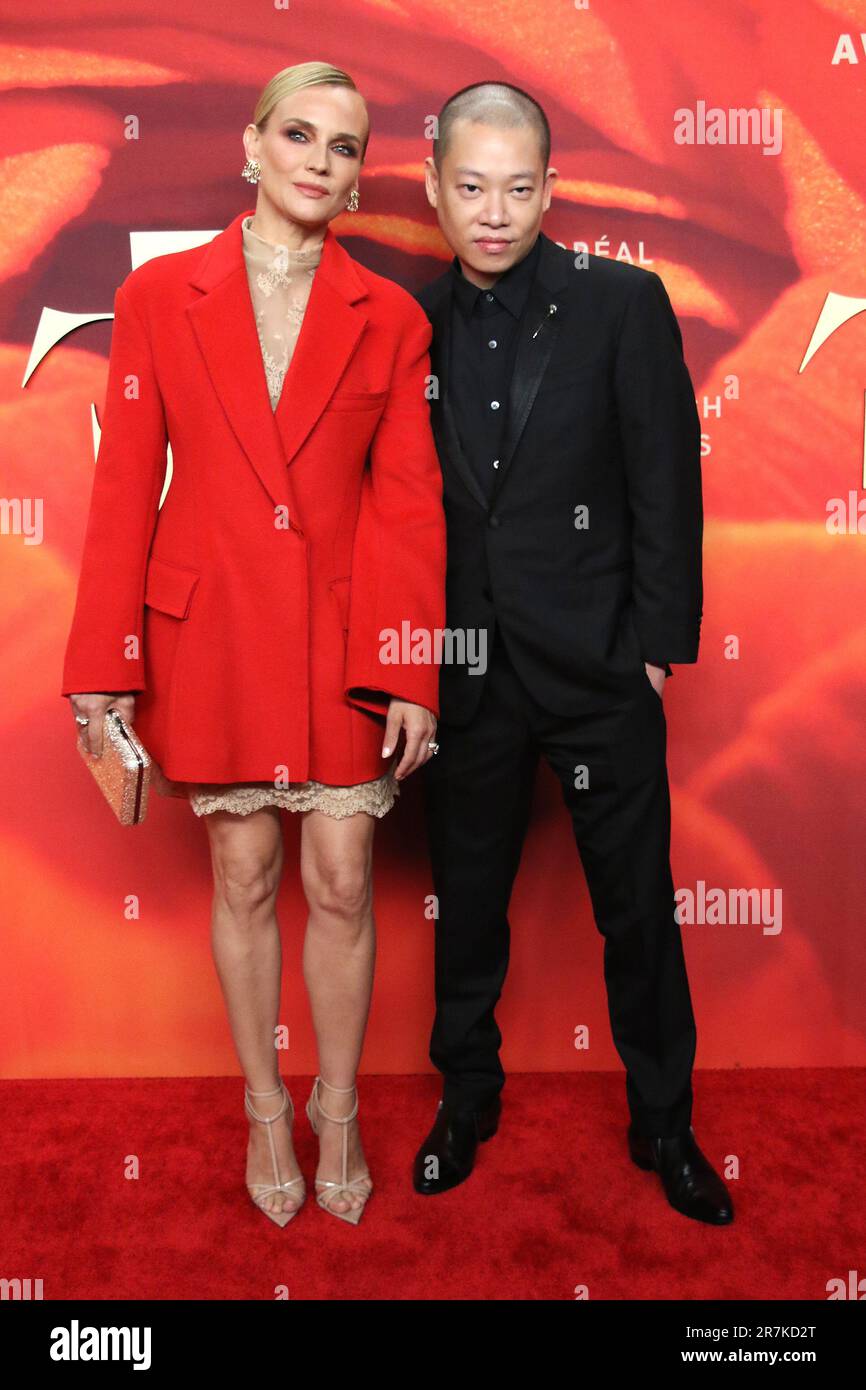 New York, NY, USA. 15th June, 2023. Diane Kruger and Jason Wu at the