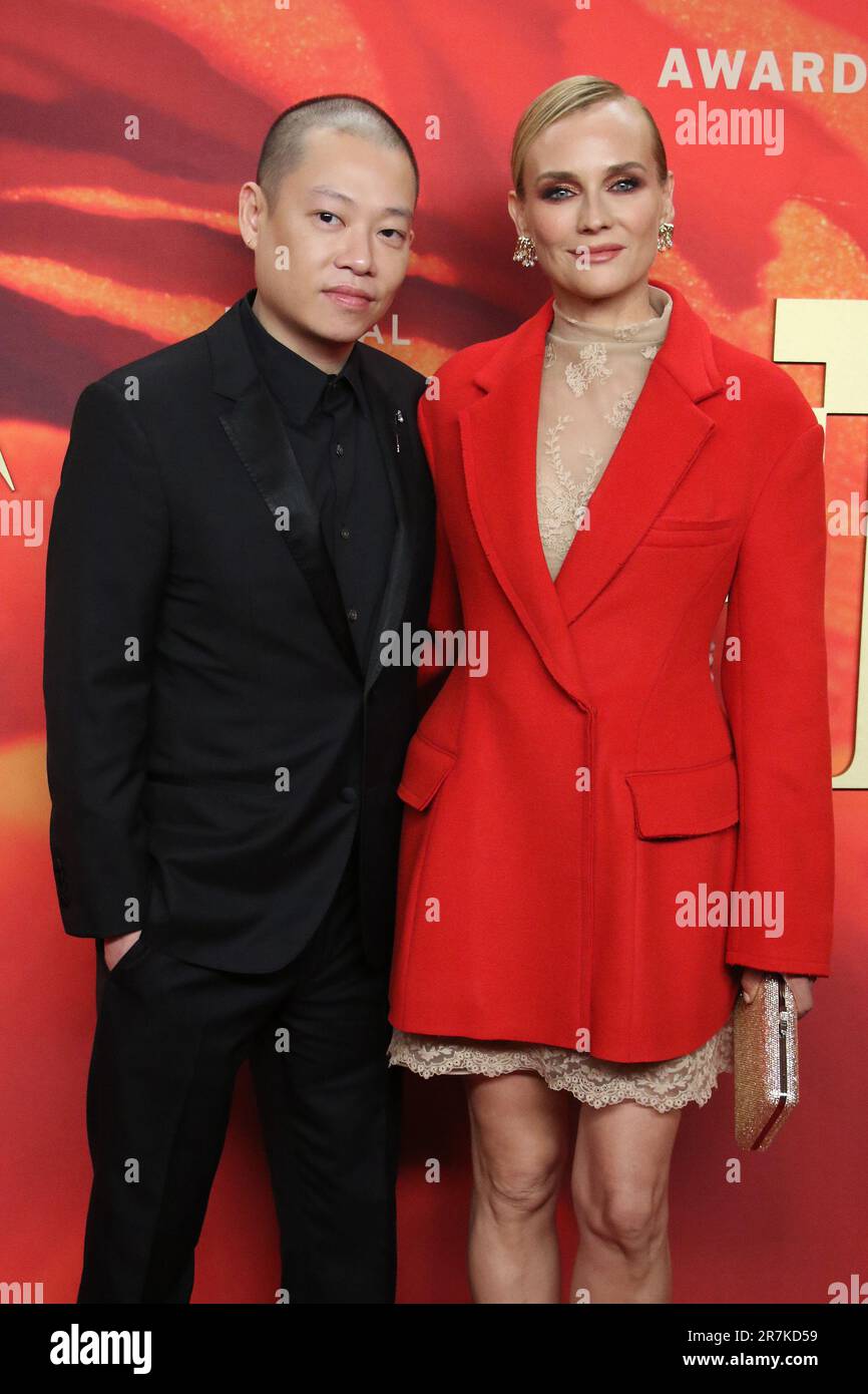 New York, NY, USA. 15th June, 2023. Jason Wu and Diane Kruger at the