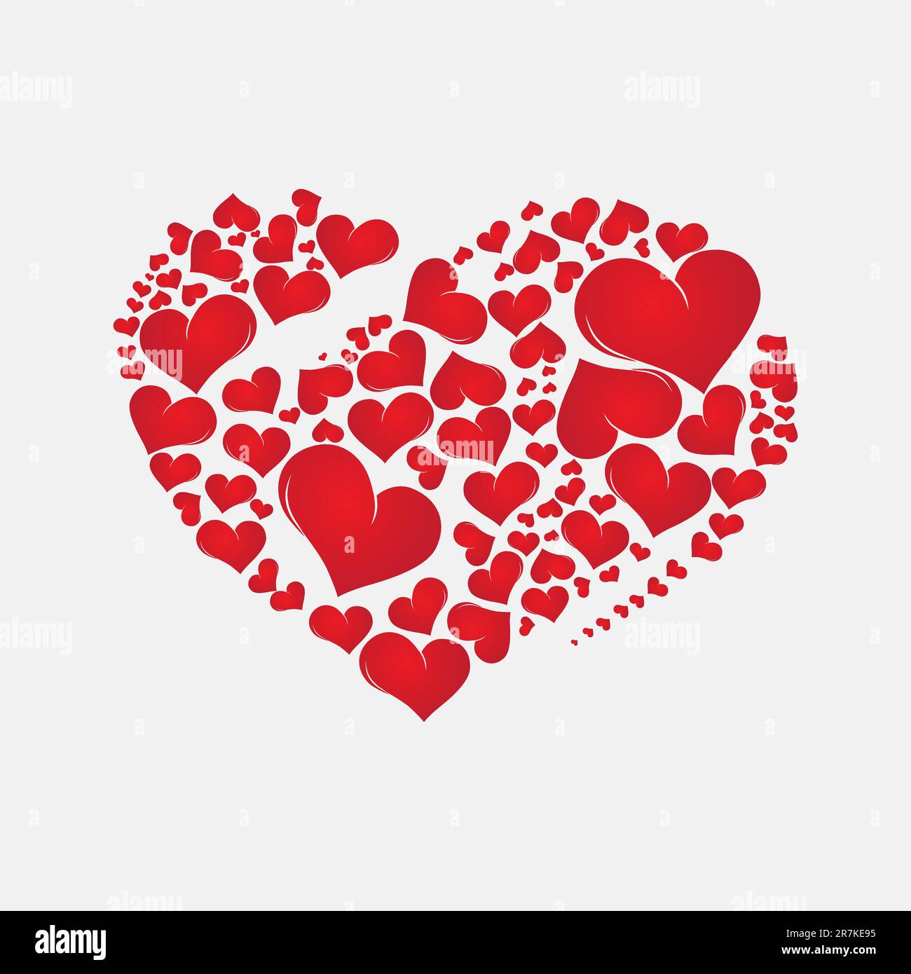 Abstract red heart. Valentine Day love background,element for design ...