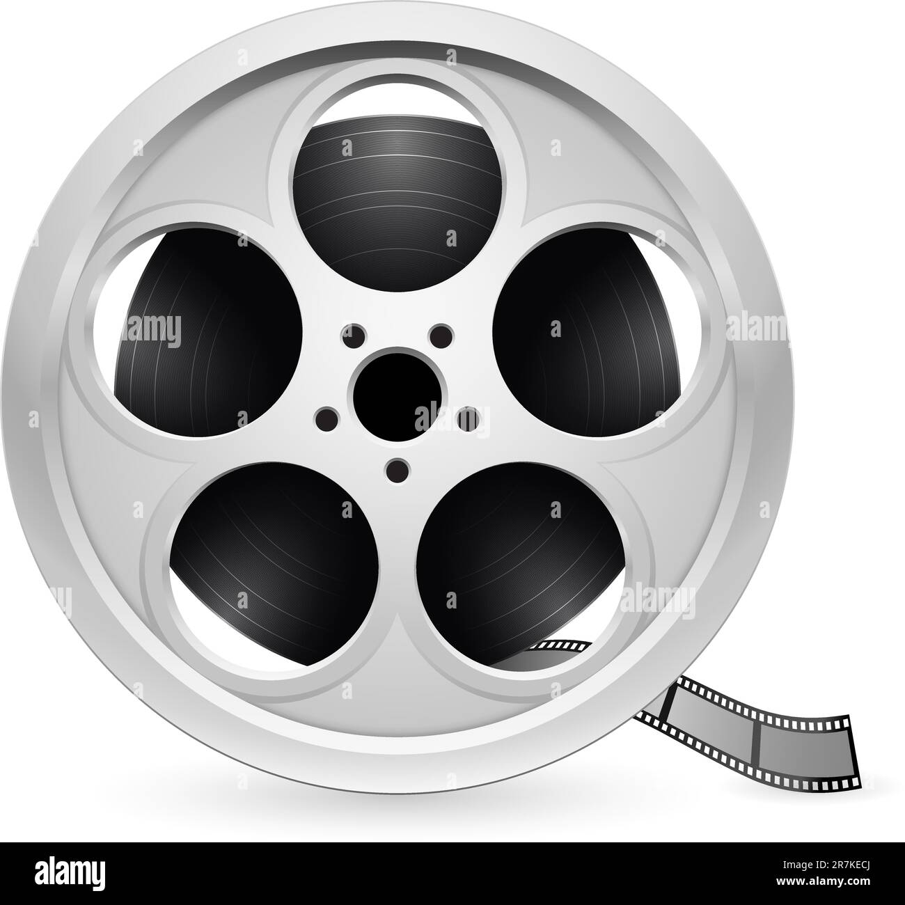 Antique film reel Black and White Stock Photos & Images Alamy