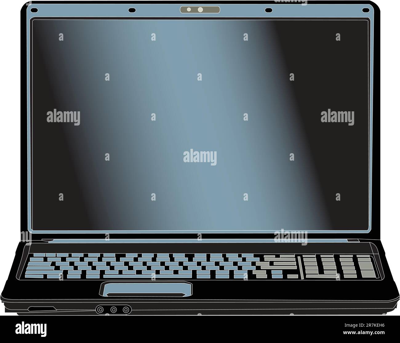 laptop vector Stock Vector Image & Art Alamy