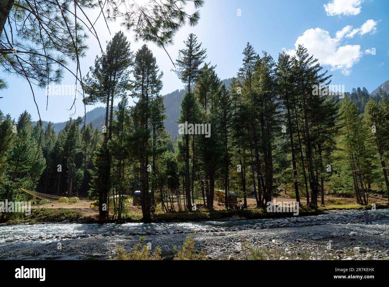 Kumrat Valley, The Panjkora River, Which Originates in the Hindu Kush
