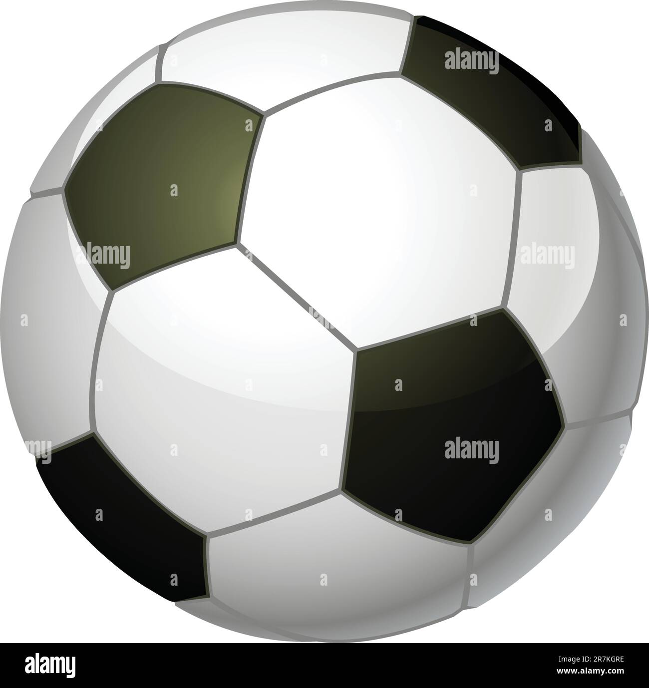 Black and white vintage soccer Stock Vector Images - Alamy