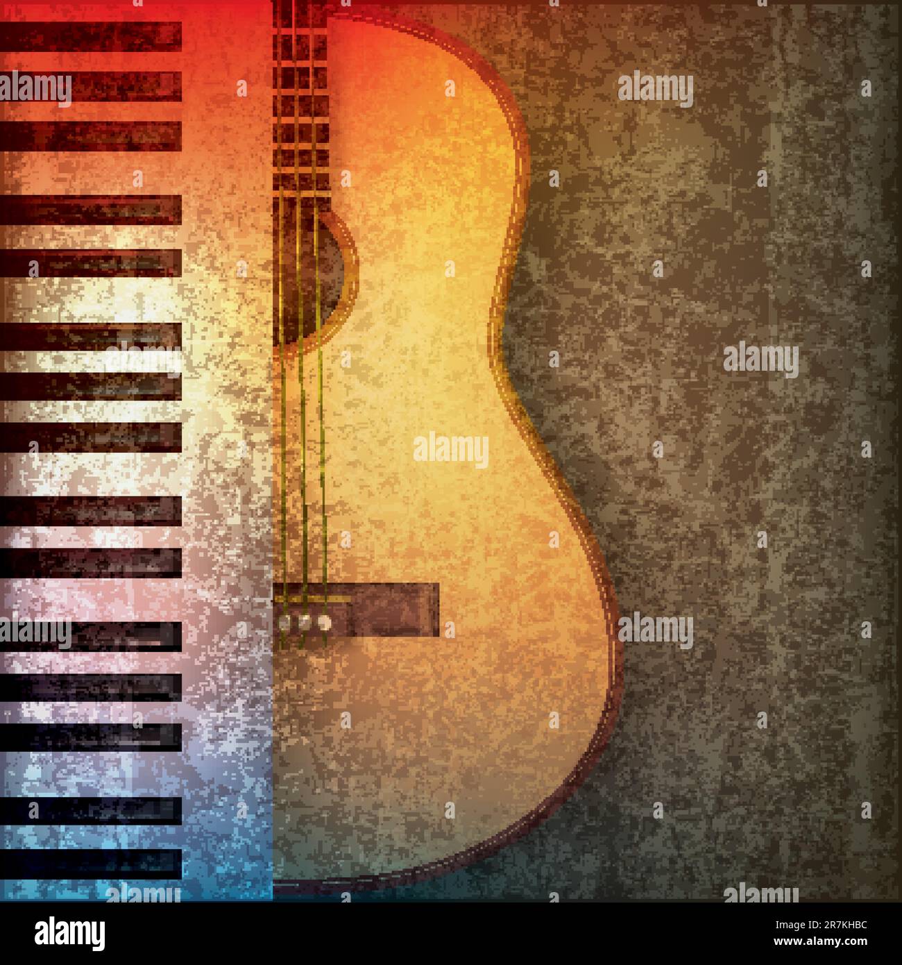 Messy sheet music Stock Vector Images - Alamy