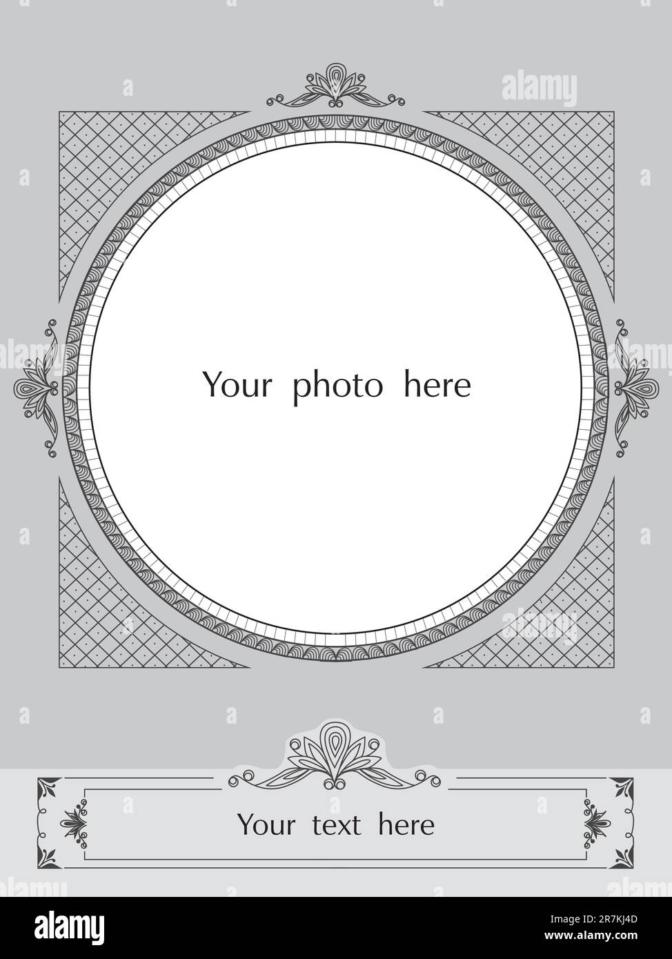 Vector decorative frame Stock Vector Image & Art - Alamy