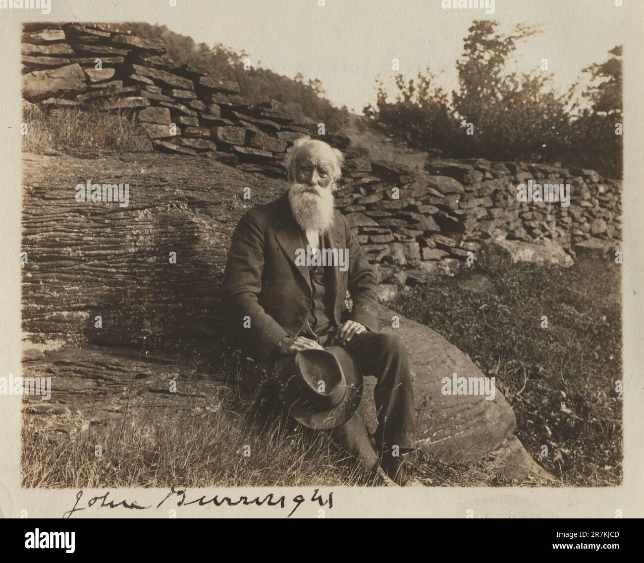John Burroughs 1918 Stock Photo Alamy