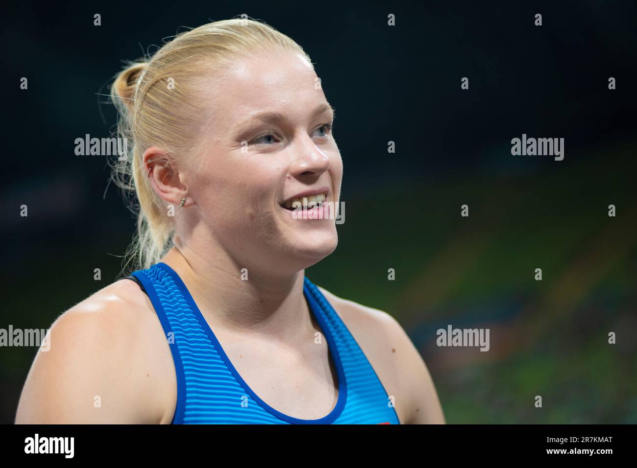 Wilma Murto (Finland). Pole vault Gold Medal. European Championships