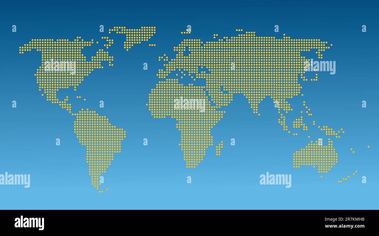 World map vector illustration Stock Vector Image & Art - Alamy