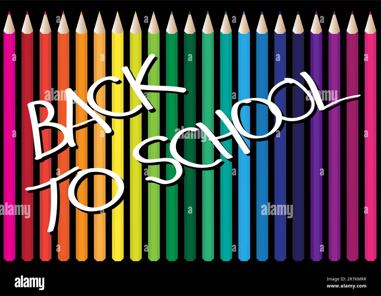 Crayon border Stock Vector Images Alamy