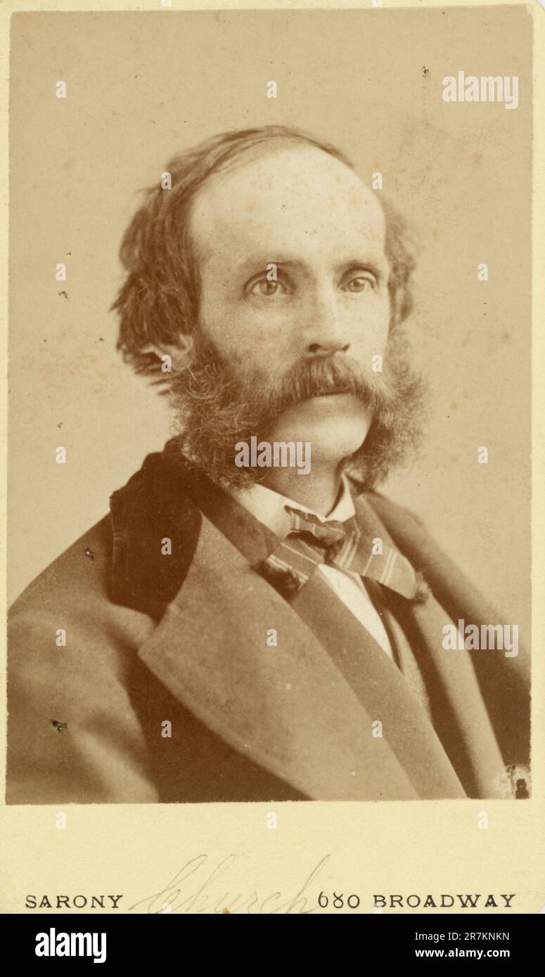 Frederick Edwin Church c. 1868 Stock Photo