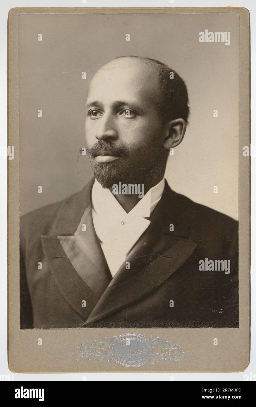 W. E. B. Du Bois 1907 Stock Photo