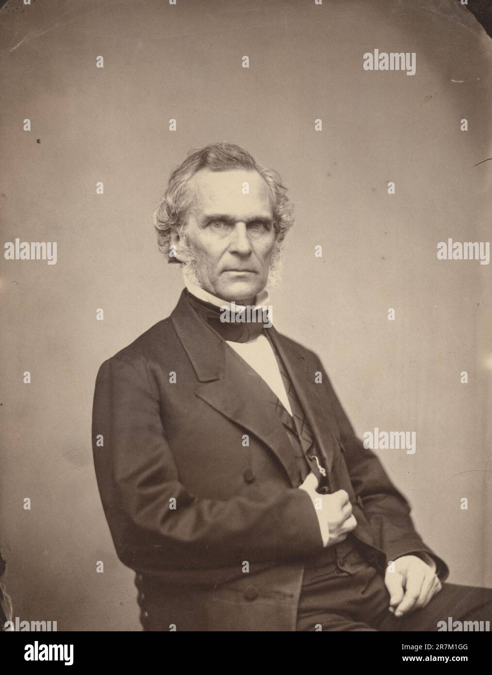 William Alfred Buckingham c. 1860 Stock Photo - Alamy