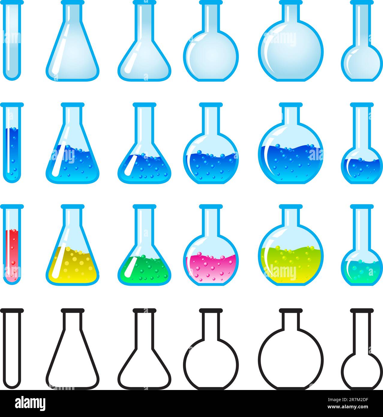 Lab analyse drug sample Stock Vector Images Alamy