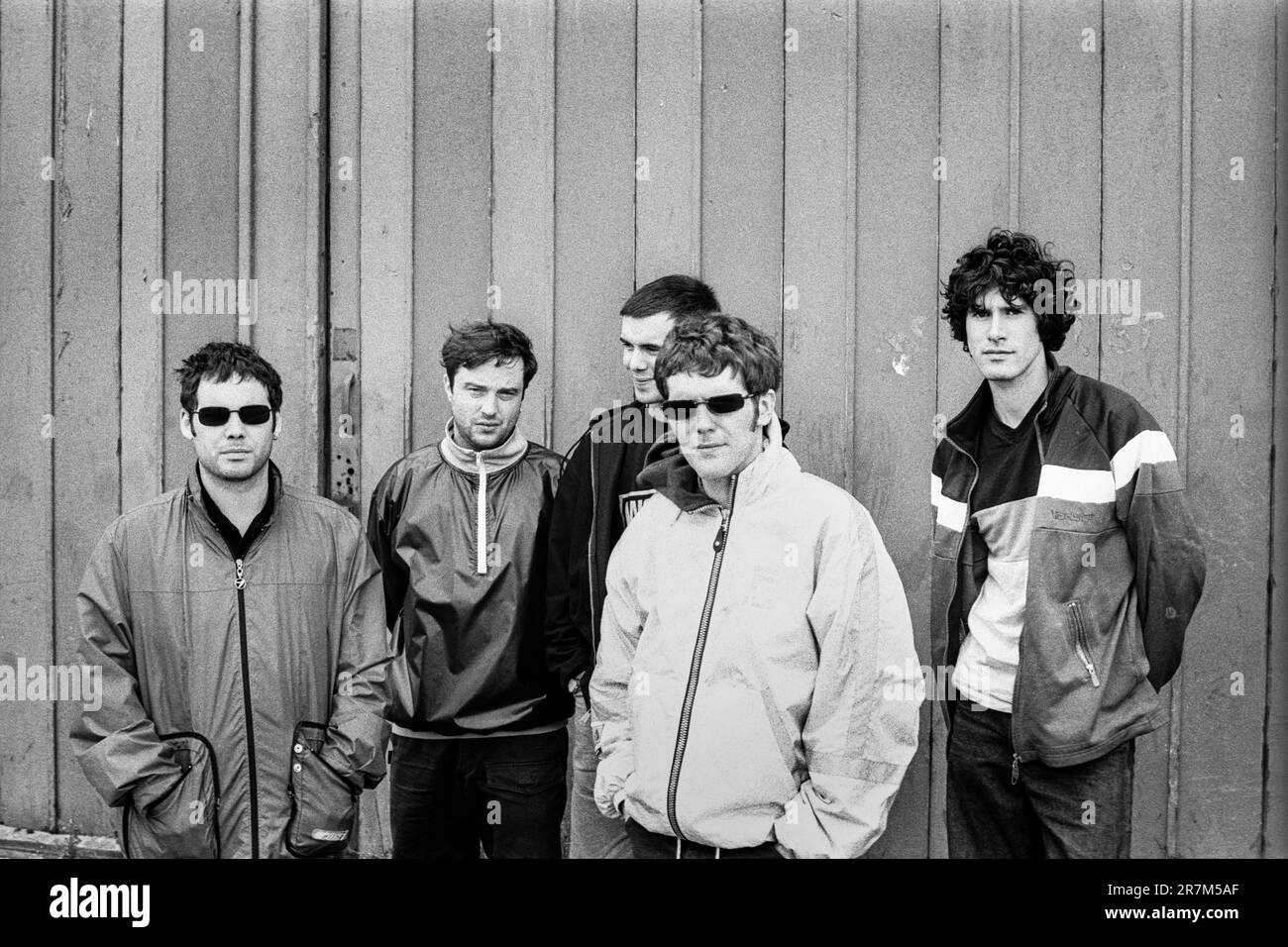 Welsh band Super Furry Animals (L-R: Dafydd Ieuan, Guto Pryce, Cian