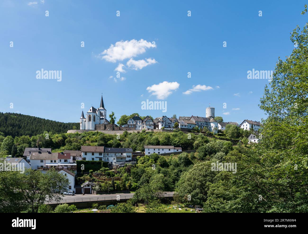 castle Reifferscheid in Hellenthal Eifel Stock Photo Alamy