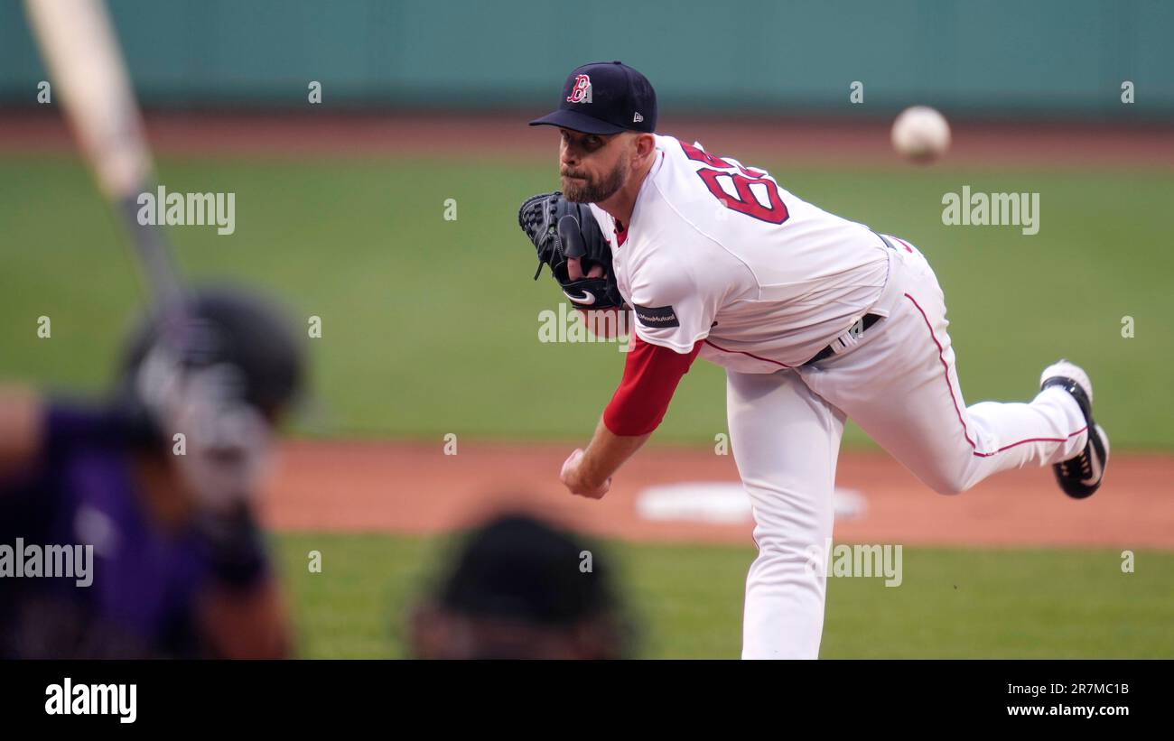 Boston Red Sox starting pitcher James Paxton during a baseball game at