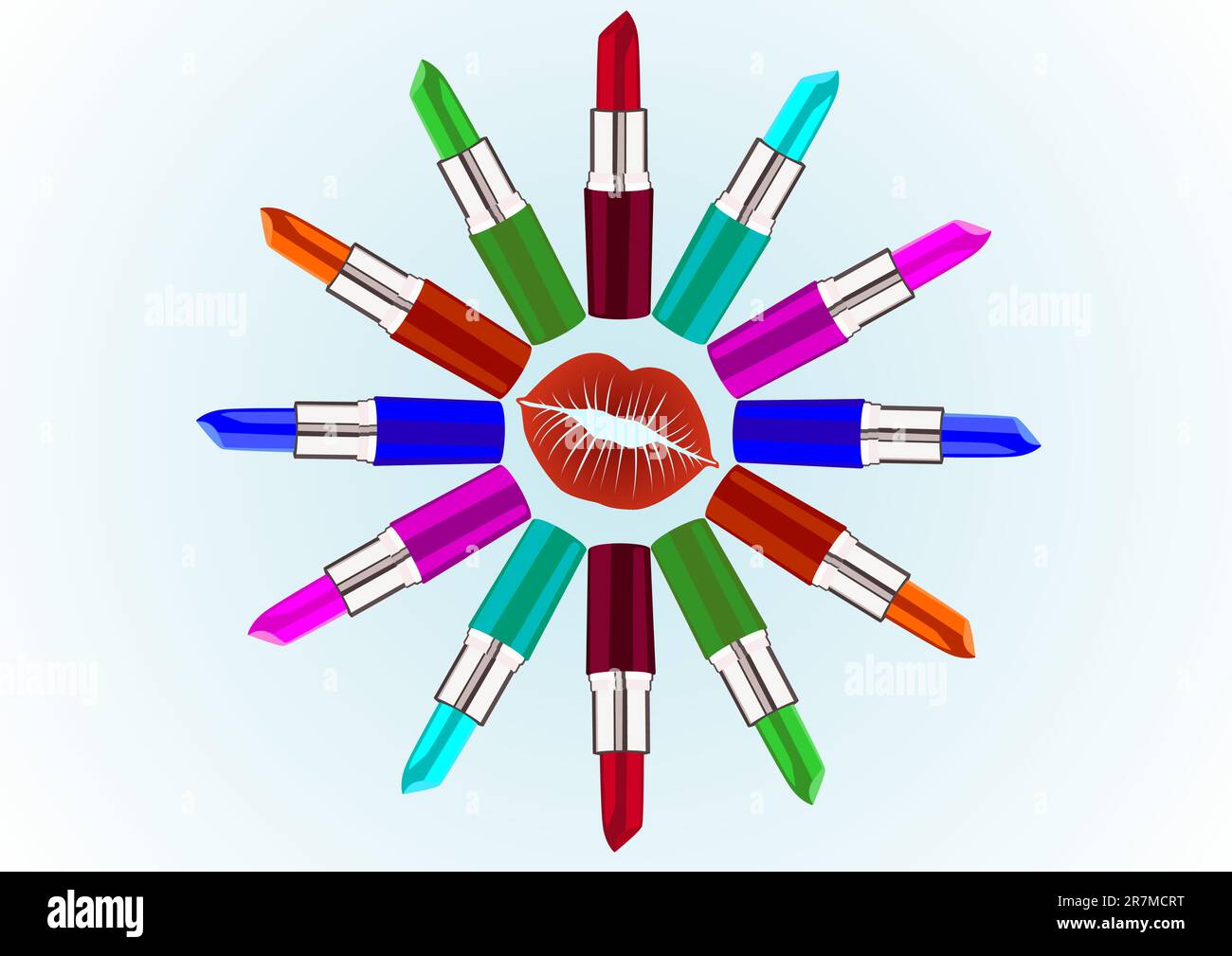 Lipstick And Painted Lipstick Person Stock Vector Image Art Alamy high-fashion-brands
