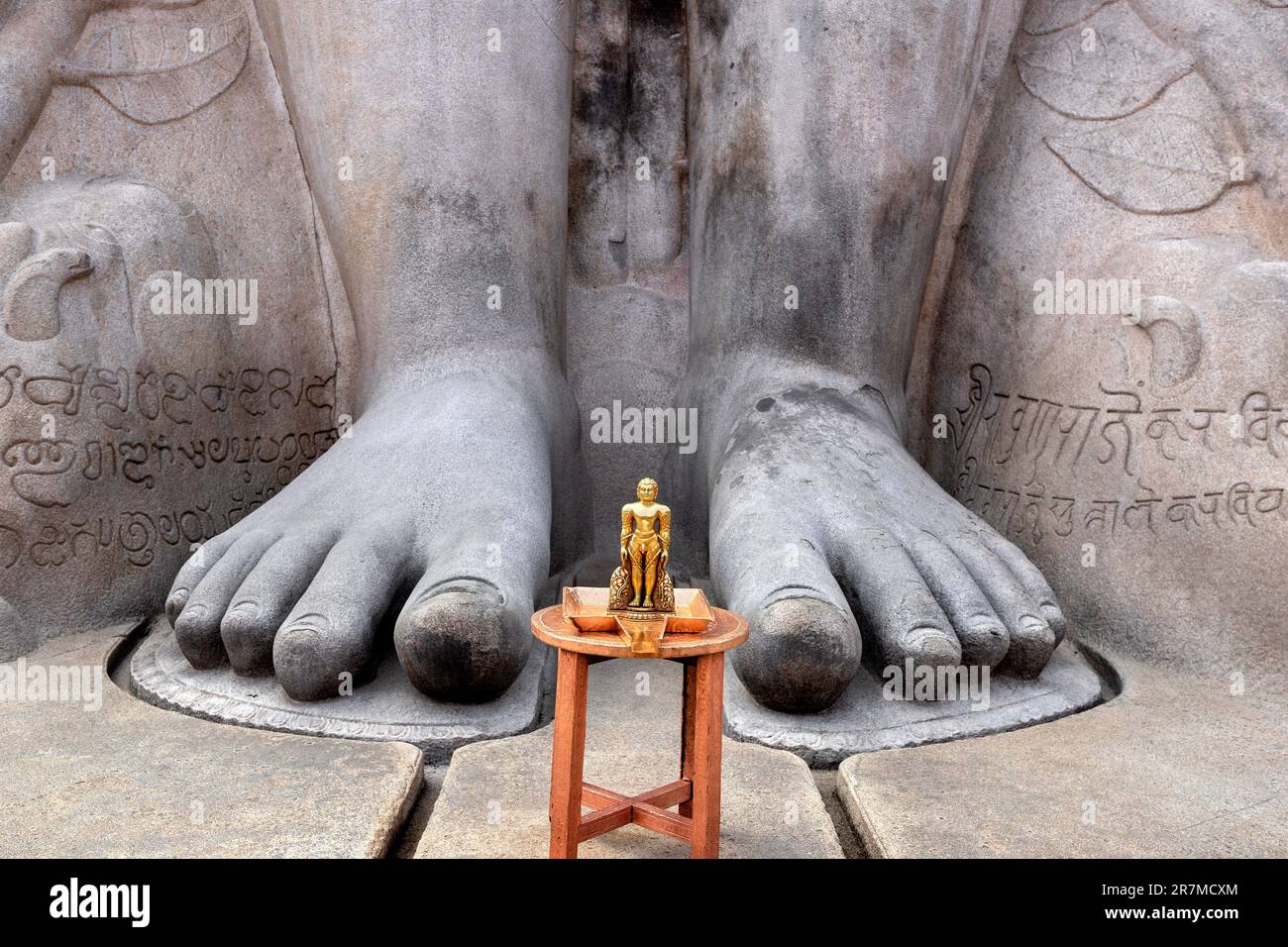 Significance of God's Feet Stock Photo