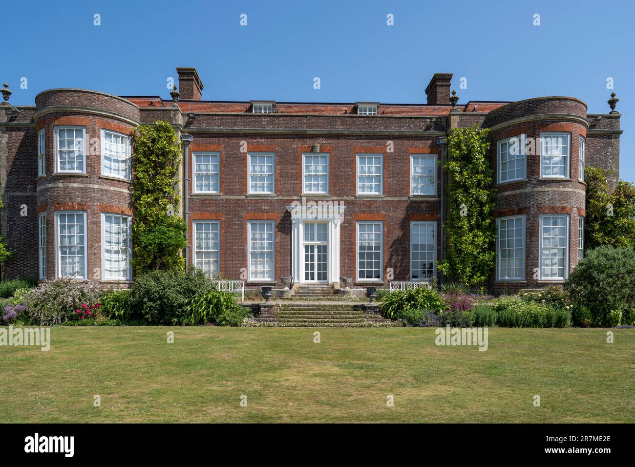 Hinton Ampner  - grade II listed building - Country House, Hinton Ampner, Hampshire, England, UK - a National Trust property. Stock Photo
