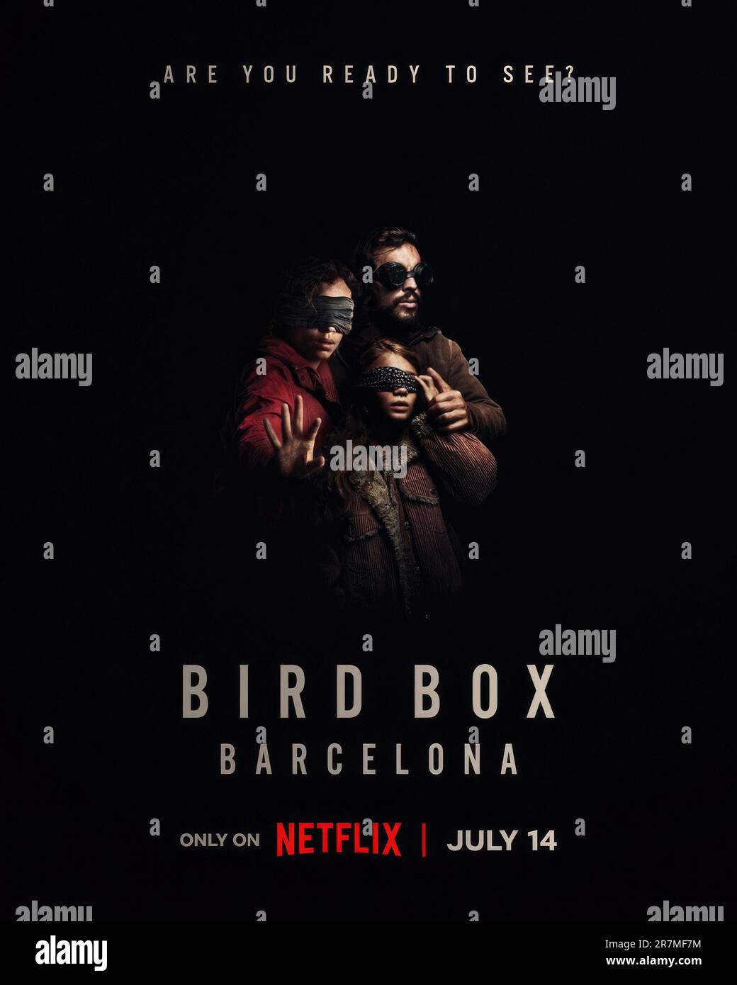 BIRD BOX BARCELONA Poster From Left Georgina Campbell Naila BIRD BOX BARCELONA Poster From Left Georgina Campbell Naila