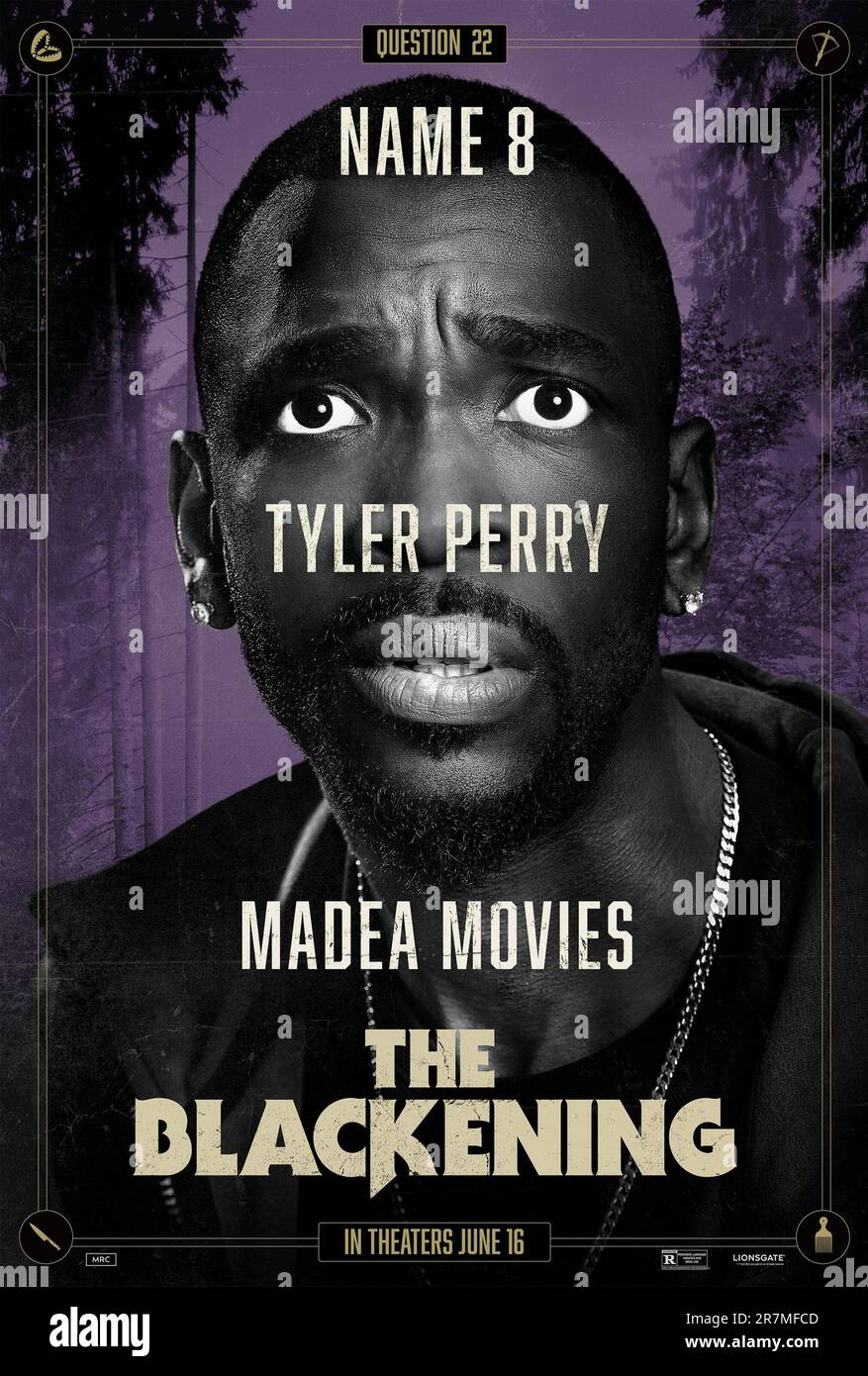THE BLACKENING, US character poster, Jay Pharoah, 2023. © Lionsgate
