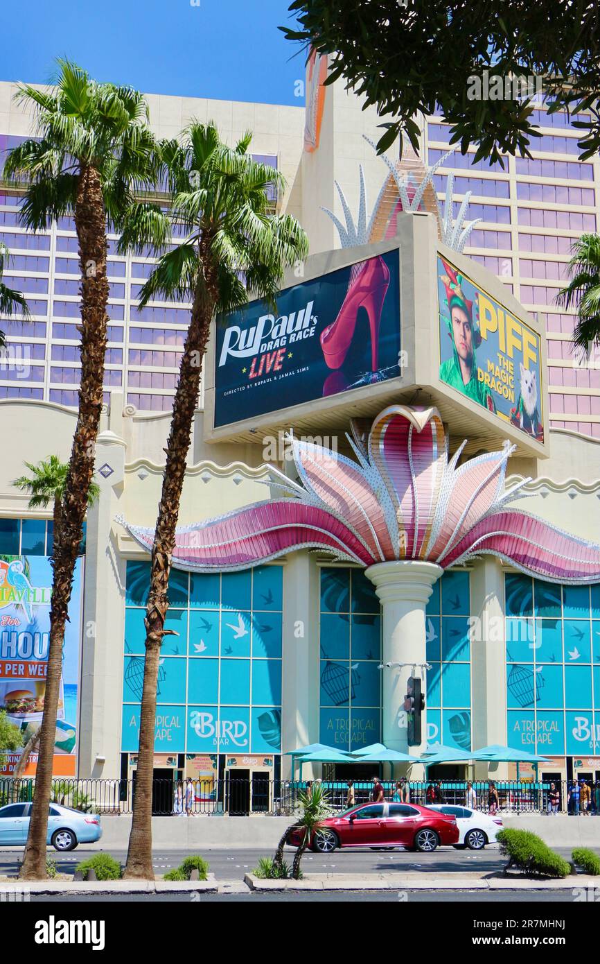 Flamingo Las Vegas hotel and casino Las Vegas Nevada USA Stock Photo