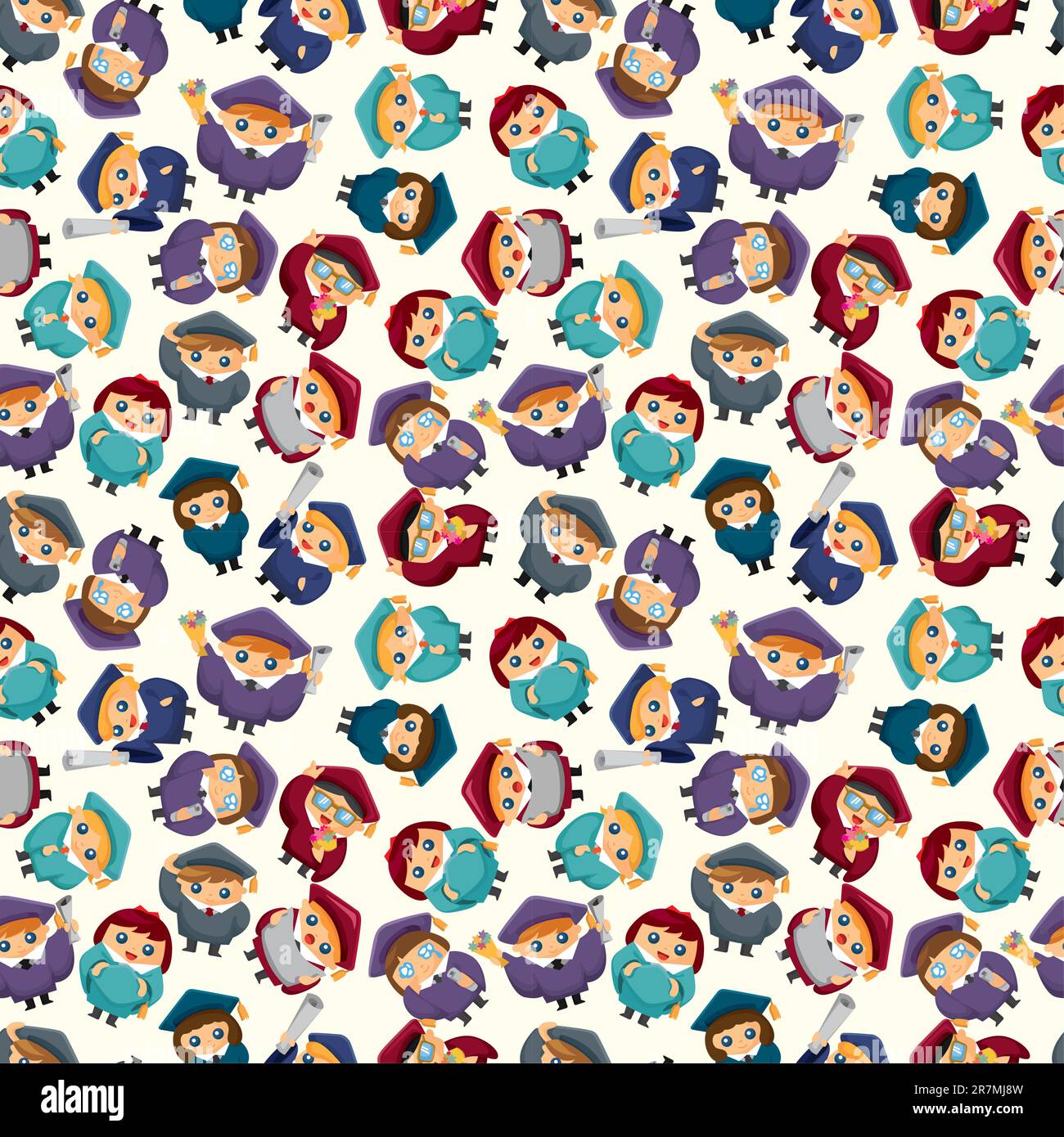 Student book beautiful female Stock Vector Images Alamy