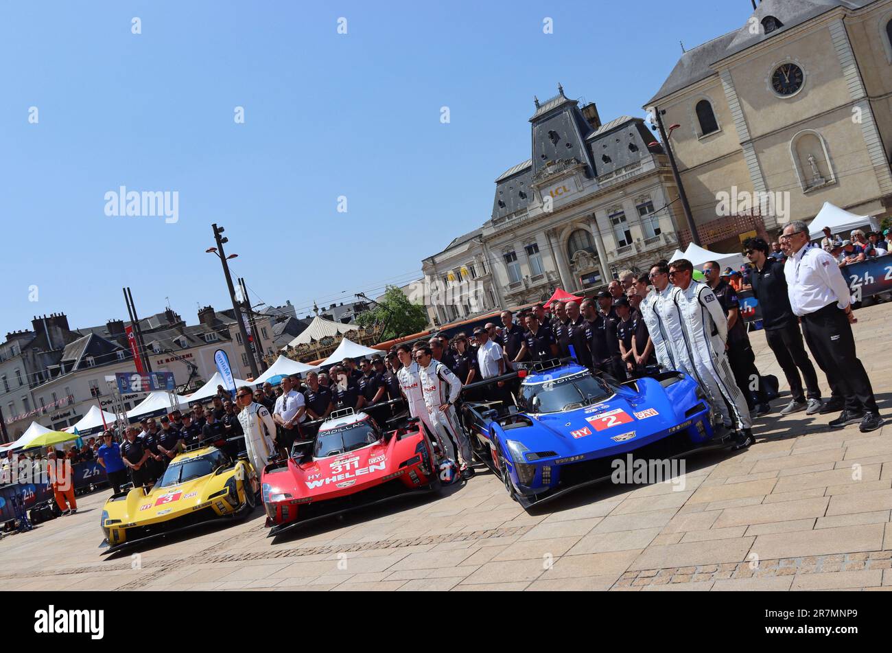 24h du Mans 2023 Cadillac Racing Cadillac VSeries.R in Le Mans Scrutineering Stock Photo Alamy