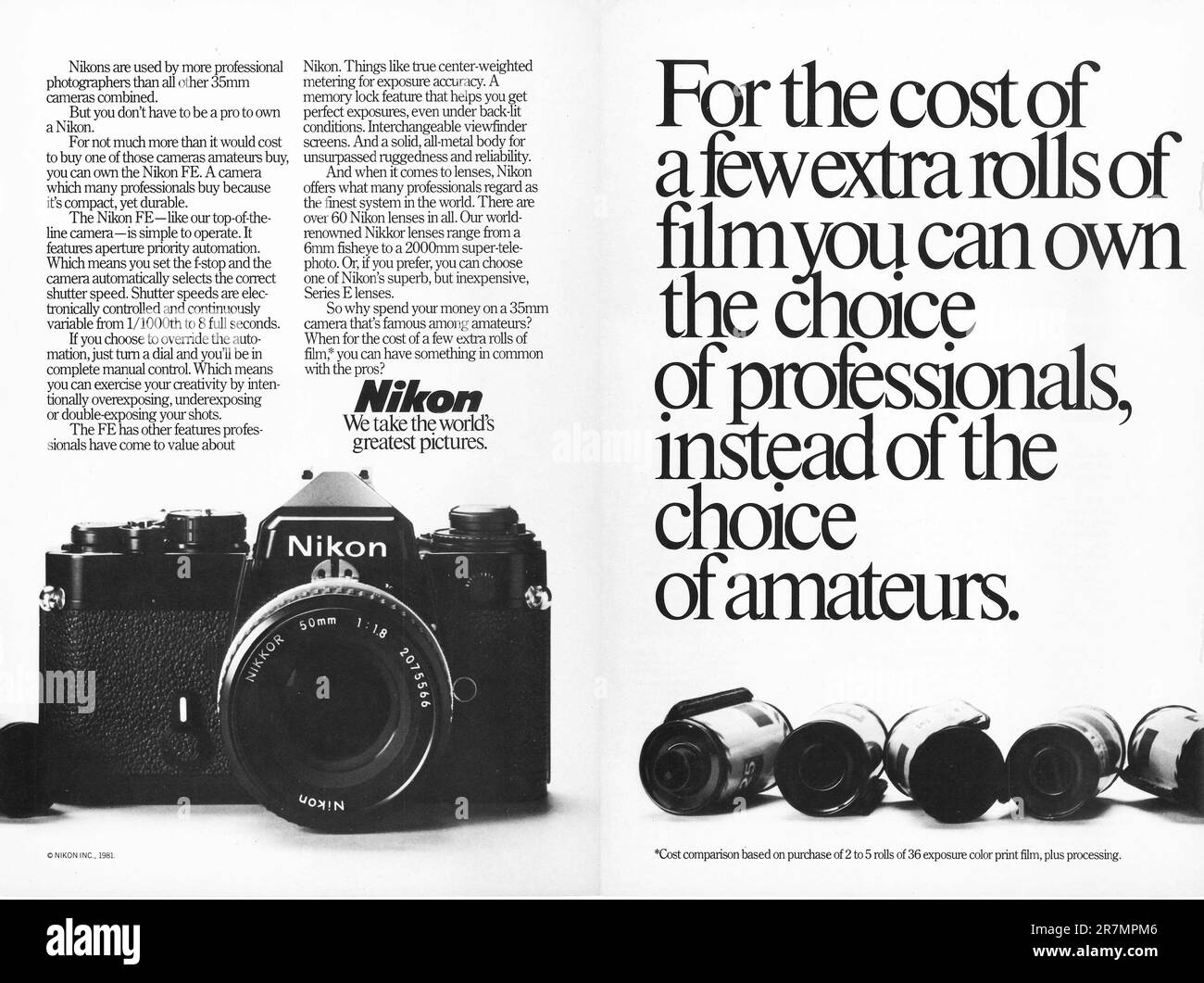 80s advert Black and White Stock Photos & Images Alamy
