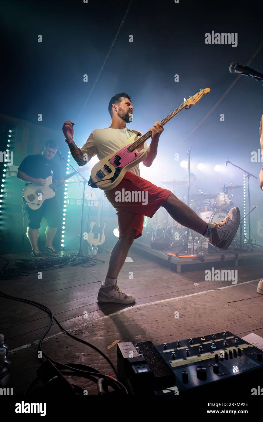 Bergen, Norway. 15th June, 2023. The English indie rock band The