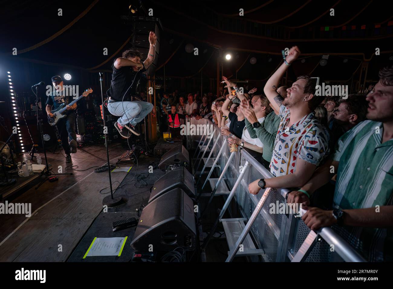 Bergen, Norway. 15th June, 2023. The Scottish rock band Twin Atlantic