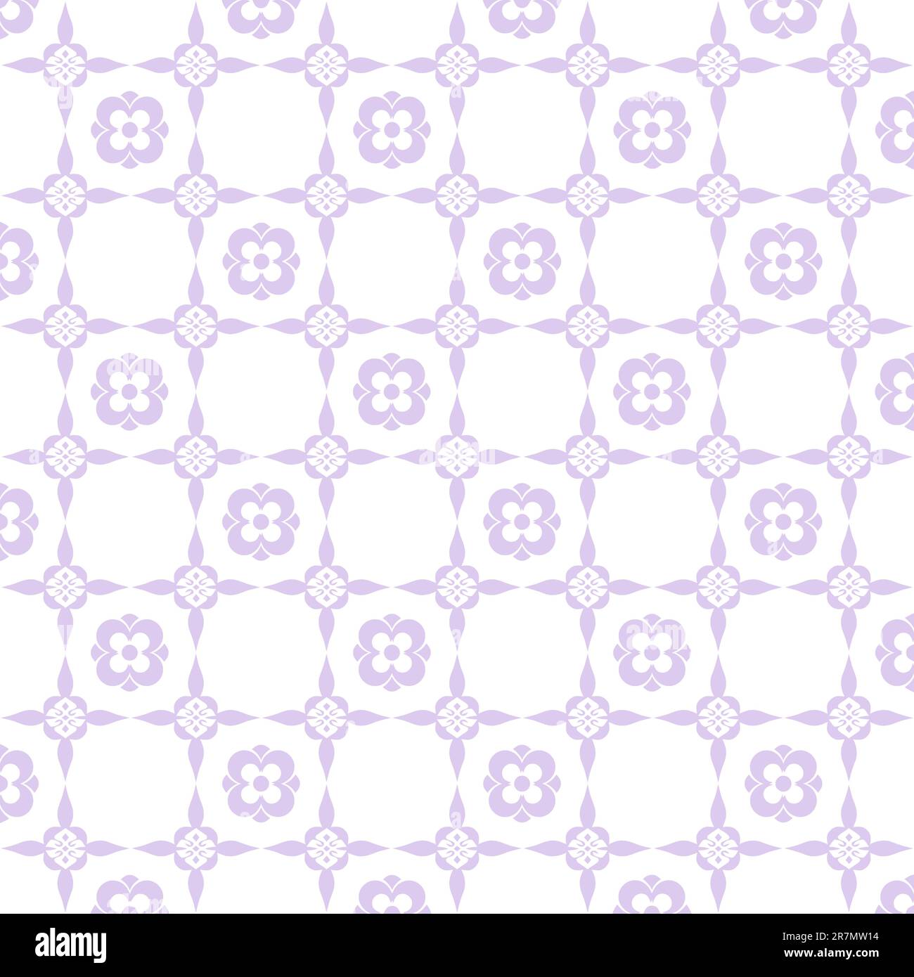 Abstract background of beautiful seamless floral pattern Stock Vector