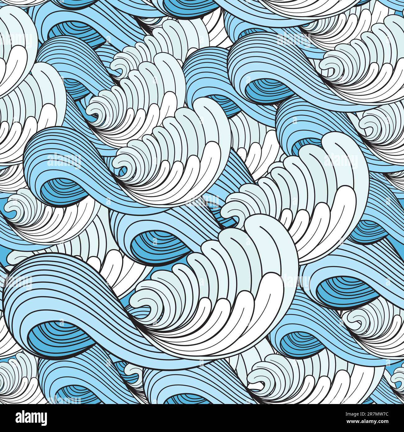 Seamless pattern beautiful graphic Stock Vector Images - Alamy