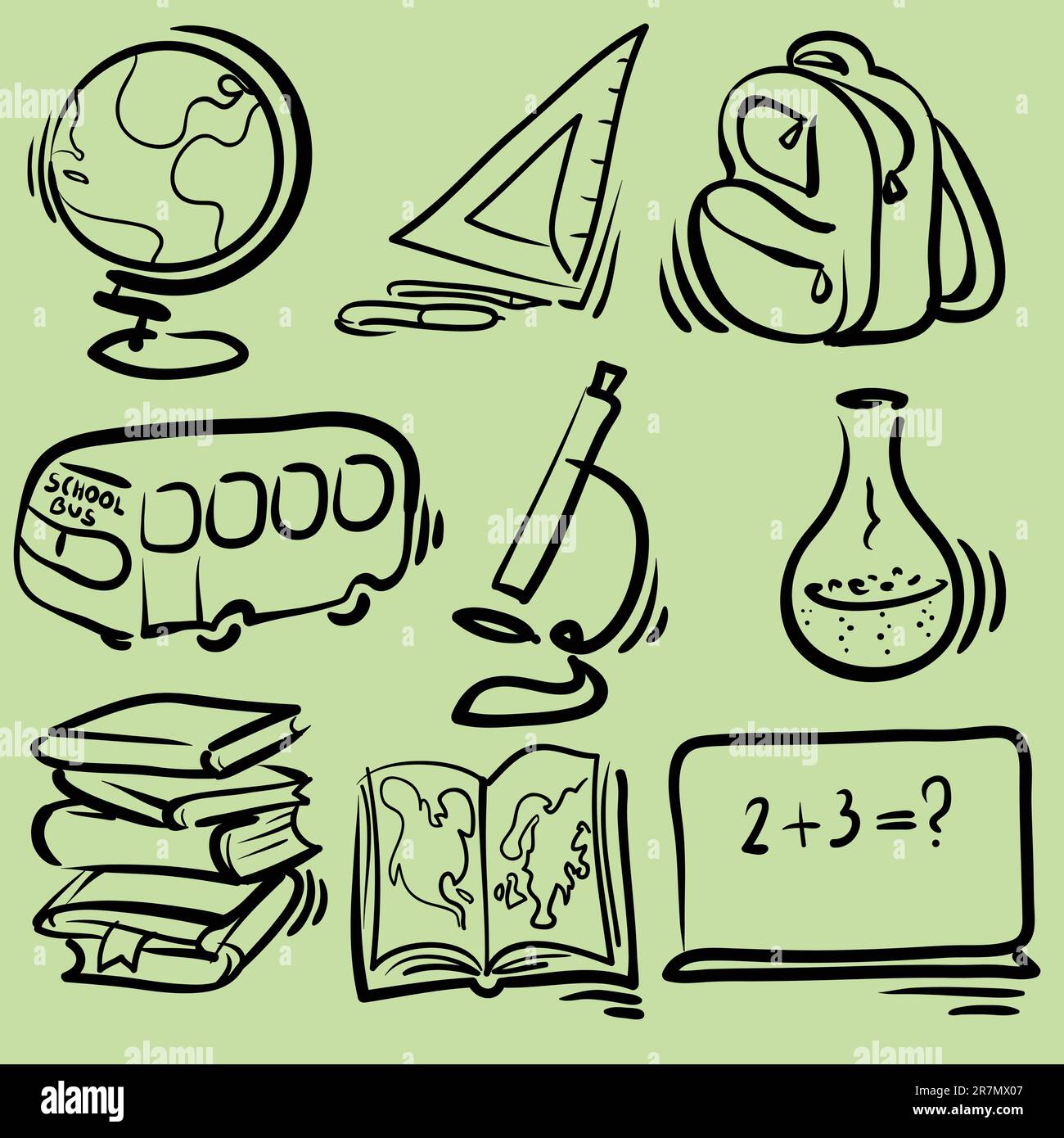 School group work Stock Vector Images - Alamy