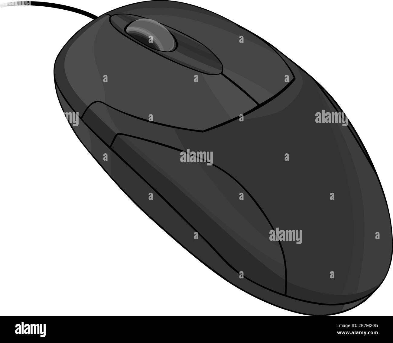 Computer mouse Black and White Stock Photos & Images Alamy