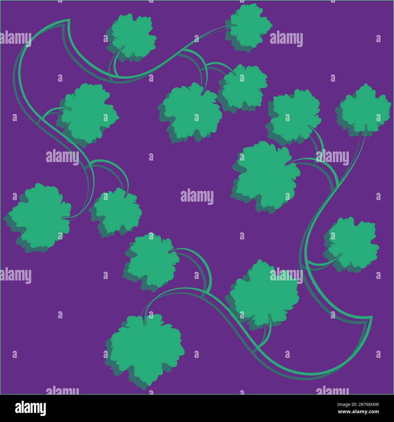 European grapes Stock Vector Images - Alamy