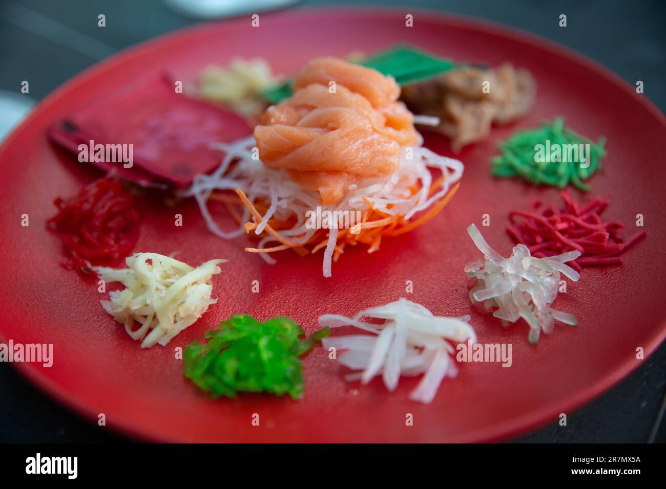 Traditional platter for Chinese New Year Stock Photo Alamy
