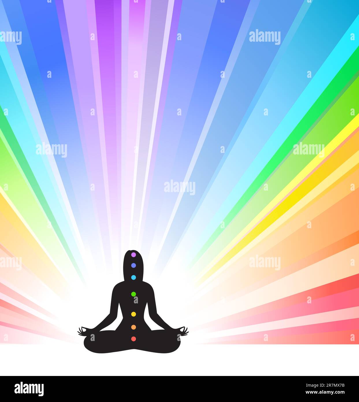 Seven chakras Stock Vector Images Alamy